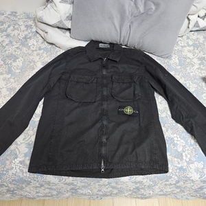 22ss 스톤아일랜드 올드이펙트 오버셔츠 블랙 xl