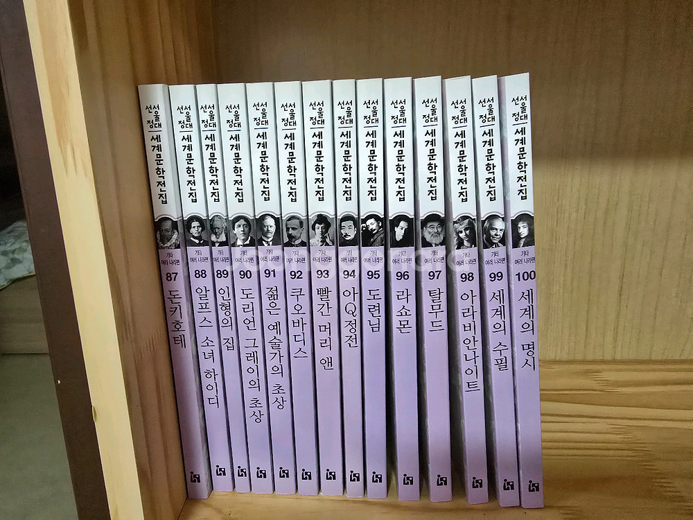 서울대선정 세계문학전집--2