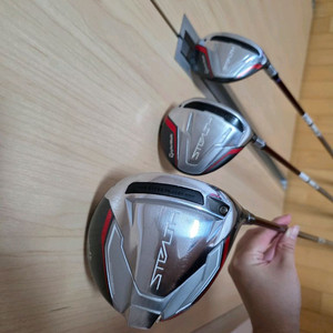 (완전정품)테일러메이드 스텔스 골프채(여성)일괄3세트