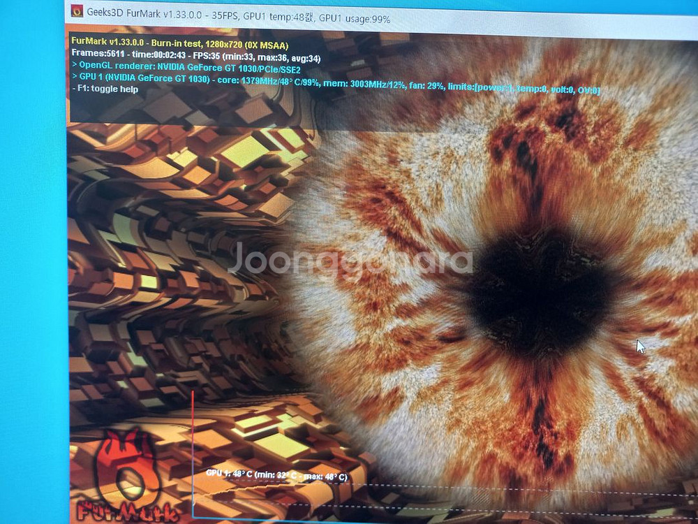 GTX1030 2G 그래픽카드 2개 일괄 팝니다.--3