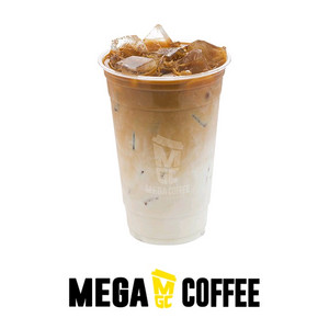 메가커피 ICE 카페라떼 기프티콘 팝니다.