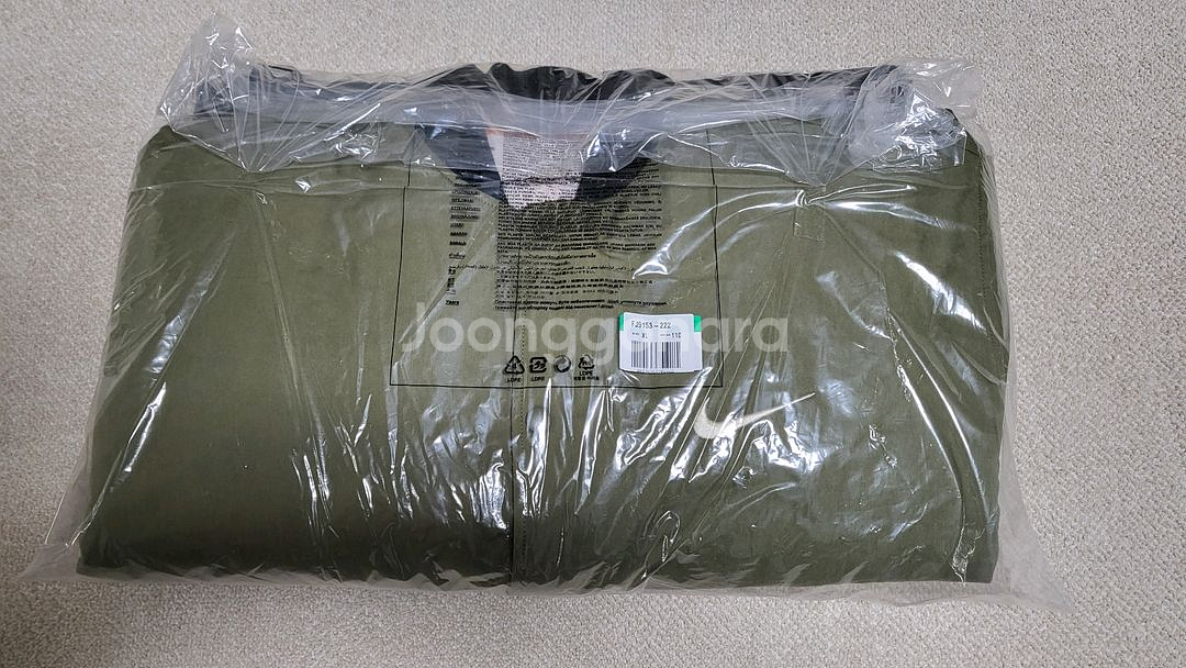 (us XL)나이키 스투시 나투시 리버시블 자켓 올리브--5