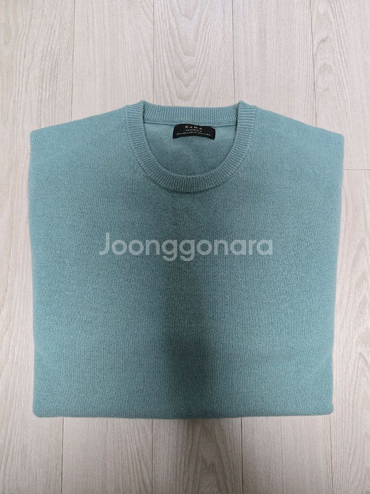 ZARA/ 캐시미어 스웨터/ 100/ 새상품--2