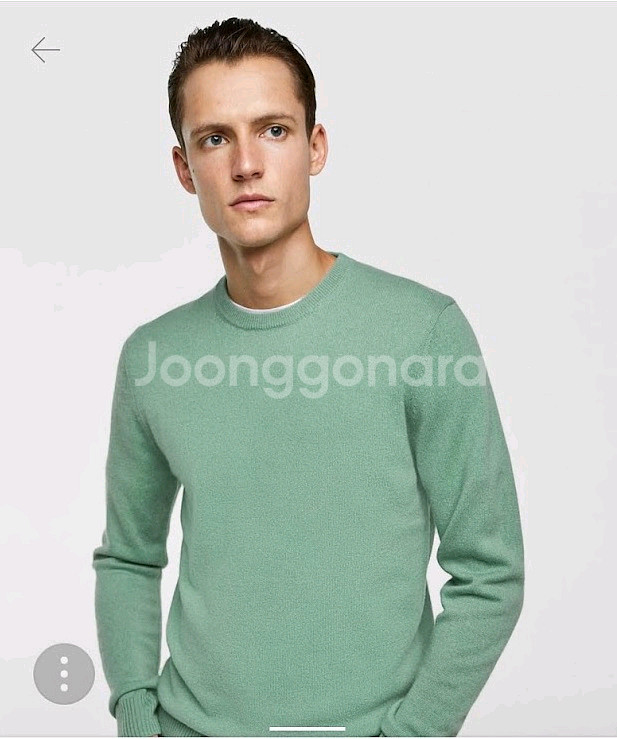 ZARA/ 캐시미어 스웨터/ 100/ 새상품--0