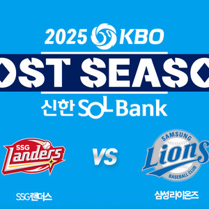 준플레이오프 2차전)삼성vsSSG 원정응원석 2/4연석