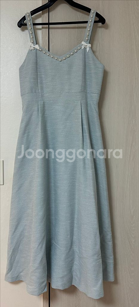 바이씨니 제작 하늘진주뷔스티에원피스 소라 라지--1