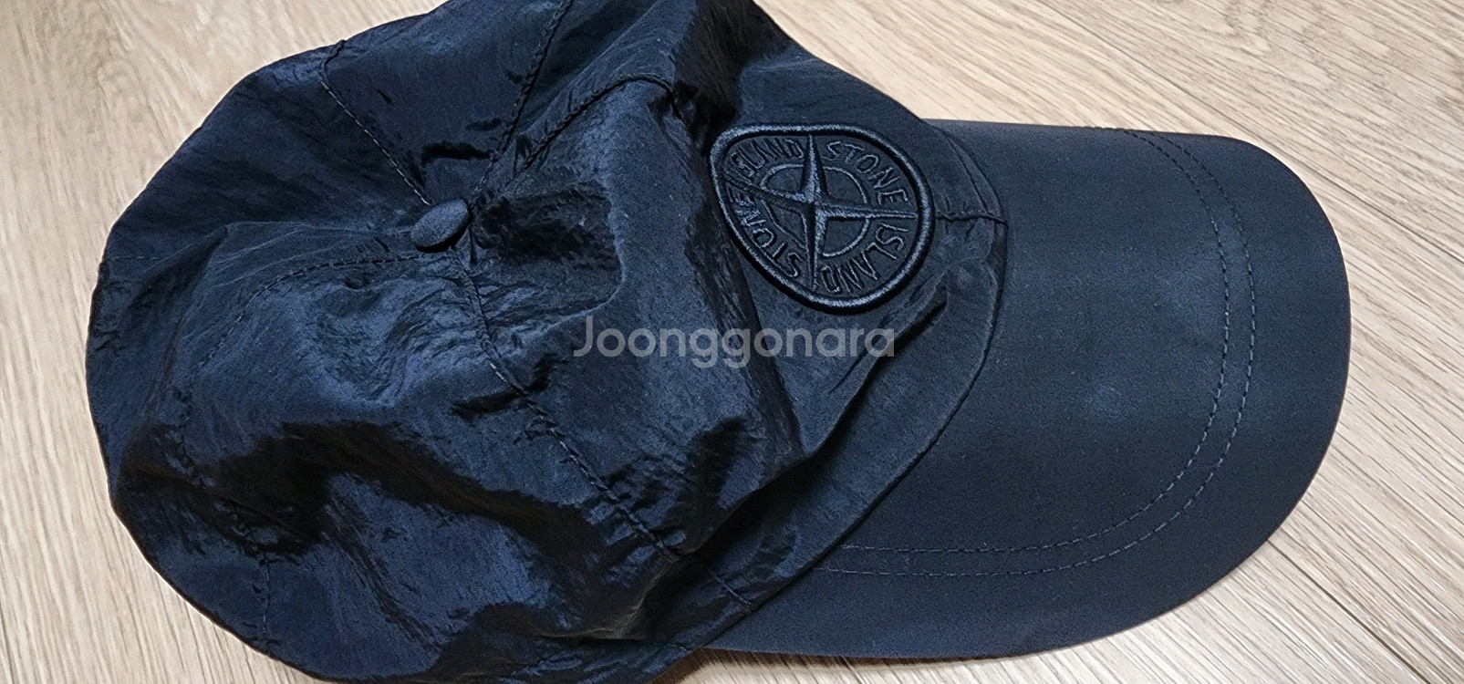 정품 스톤아일랜드 나일론메탈 볼캡 XL--1