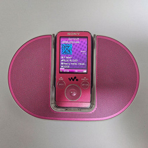 소니 워크맨 NW-S636F MP3 플레이어 + 도킹