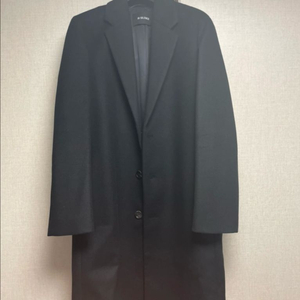 인사일런스 싱글 코트 M사이즈 블랙 색상 팝니다