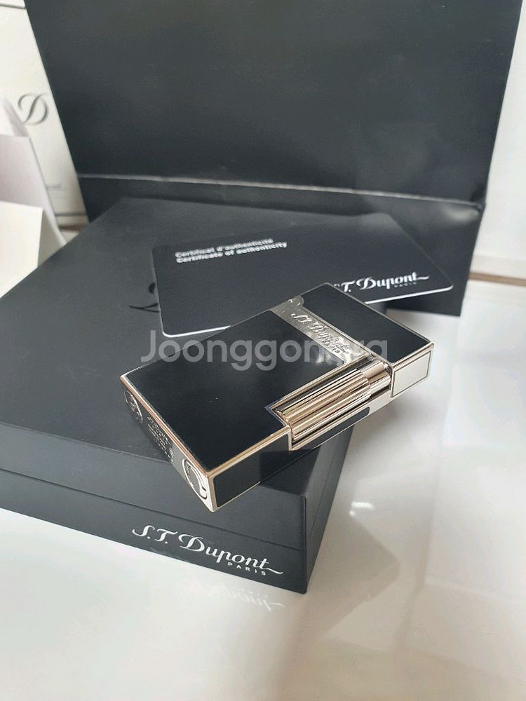 풀세트 듀퐁라이터 라인2 신형 ca16296 블랙래커--3