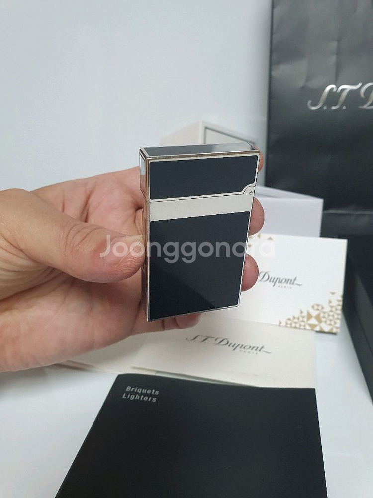 풀세트 듀퐁라이터 라인2 신형 ca16296 블랙래커--1