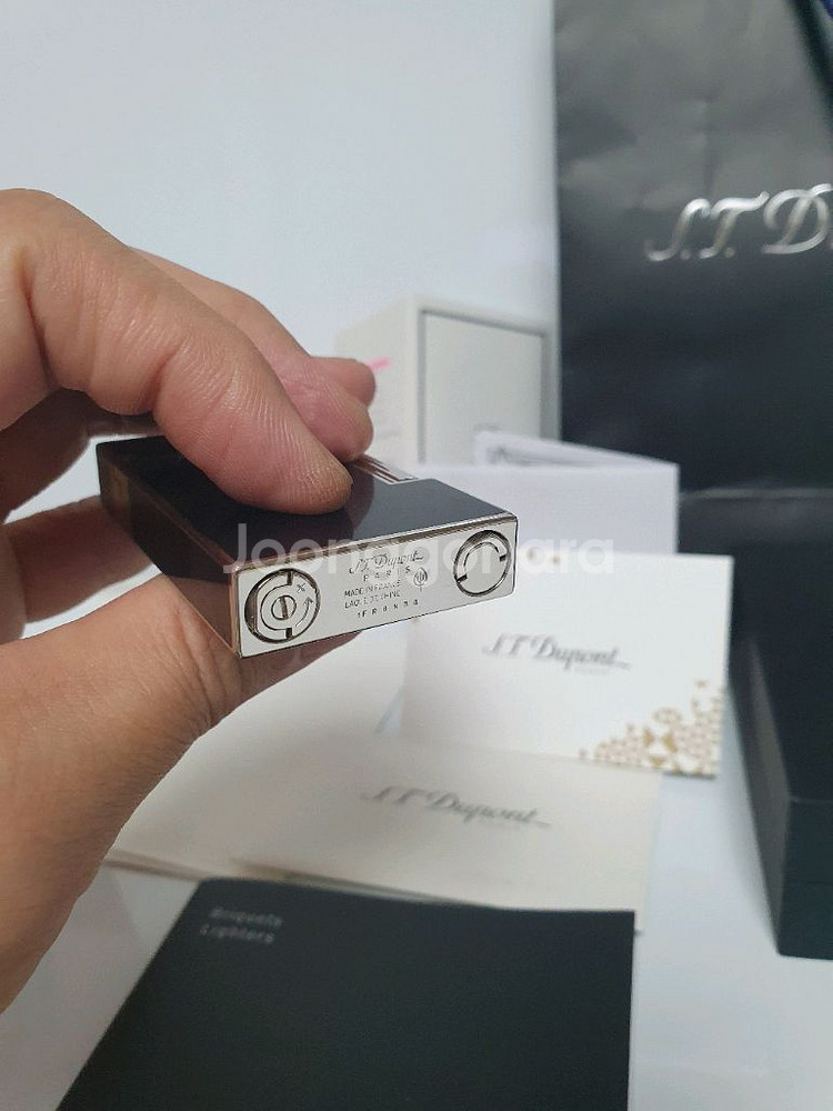 풀세트 듀퐁라이터 라인2 신형 ca16296 블랙래커--7