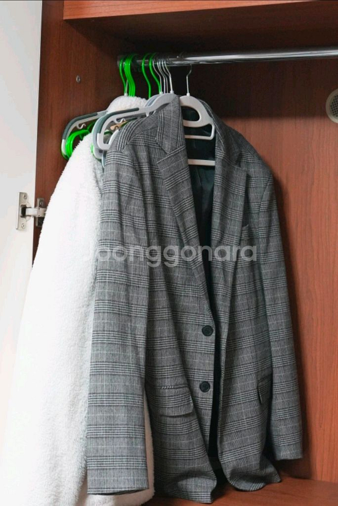 모디파이드 글렌체크 싱글 블레이져 M1665--2