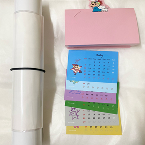 짱구 우리들의공룡이야기 특전 달력 포스터 스티커 일괄