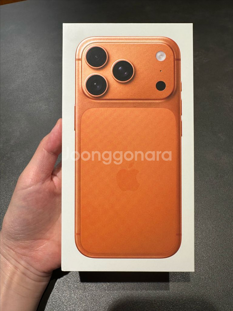 자급제 아이폰17프로 256GB 오렌지 (완전새상품급)--0
