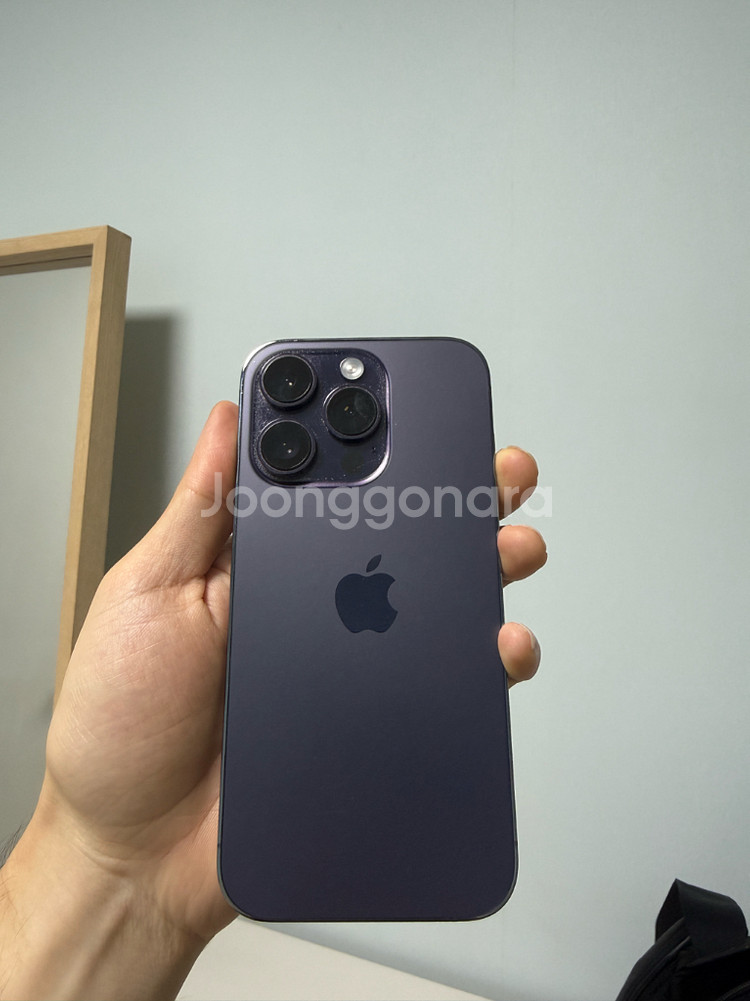 아이폰 14 pro 128GB 퍼플색상--16