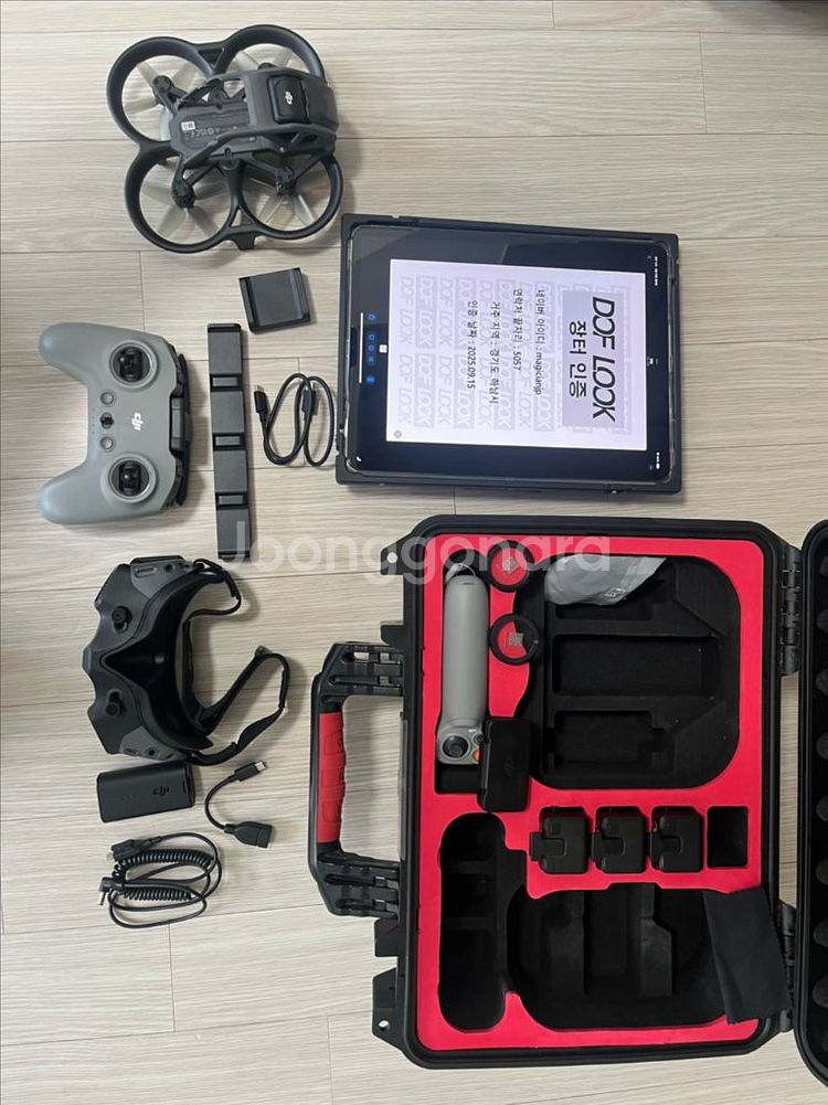DJI 아바타1 플라이모어 콤보 풀세트 + DJI 컨트--7