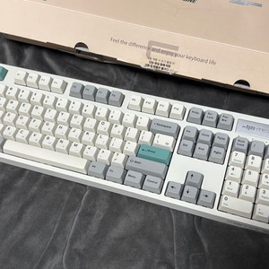 엠스톤 그루브 풀배열 키보드 밀키축