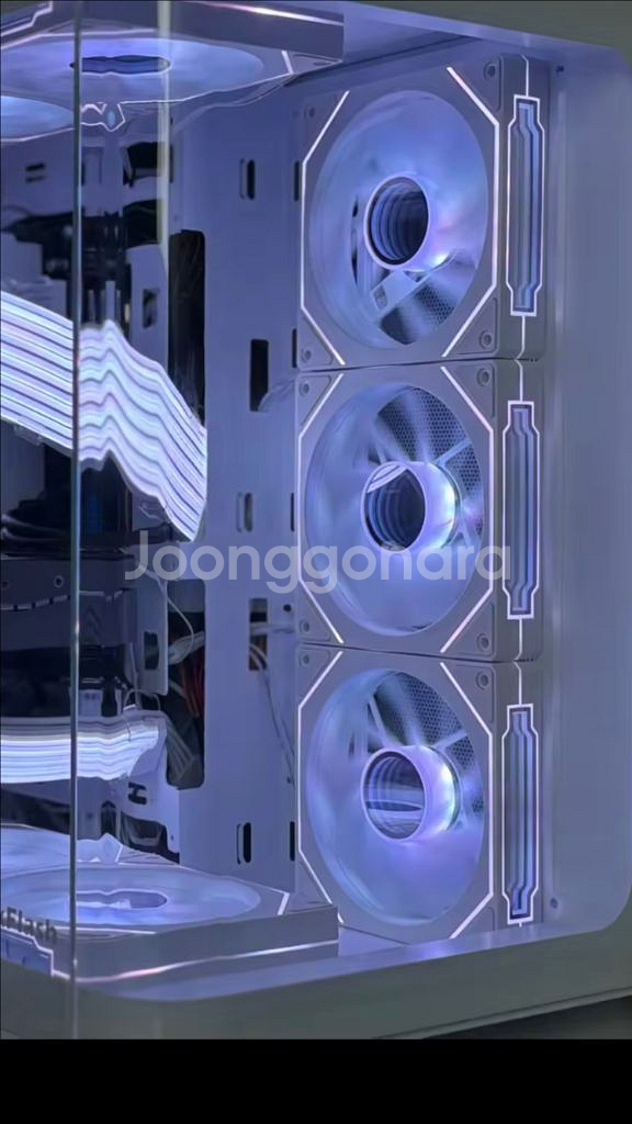 UF-1 프리즘 4 프로 쿨링팬 화이트 정방향 10개--1