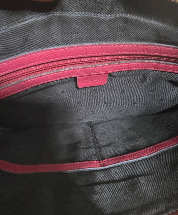 닥스 클러치백 레드--2