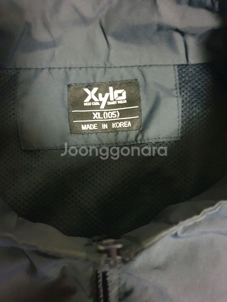 나일론 조끼 베스트 블랙 (L)--1