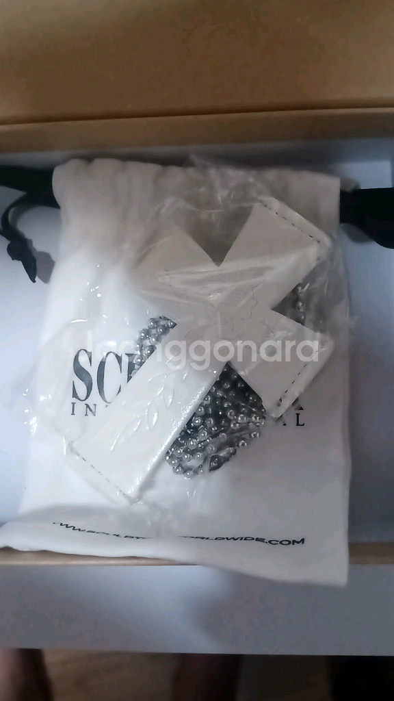 스컬프터 에드하디 크로스 십자가 카드지갑--0
