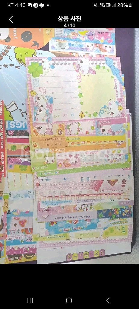 헤이세이 레트로 일본 메모 150장 세트--3