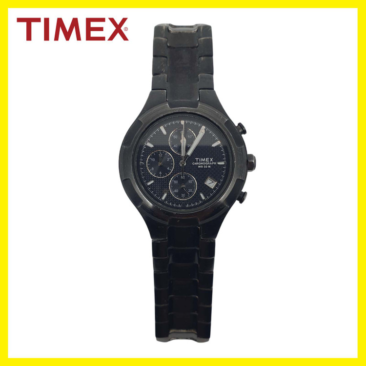 타이맥스 TIMEX J6 메탈밴드 쿼츠 시계 38mm--0