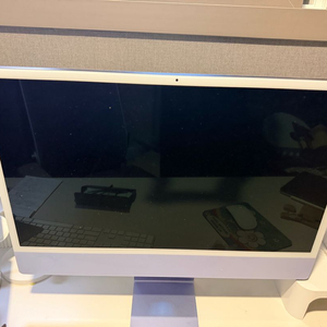 애플 아이맥 2021 24 블루