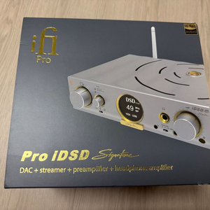 Ifi pro iDSD signiture 판매합니다.