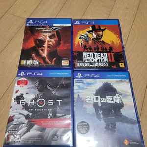 ps4 철권7, 레데리2, 고오쓰, 완다거상