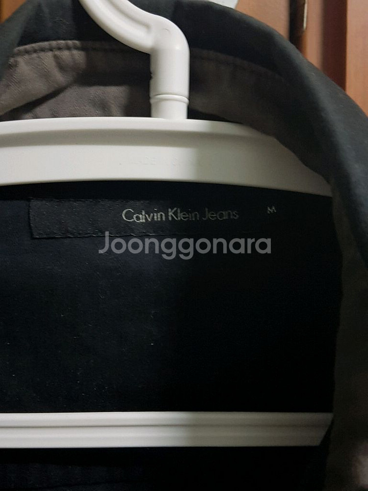 켈빈클라인 투웨이 면 자켓 M 코튼--4