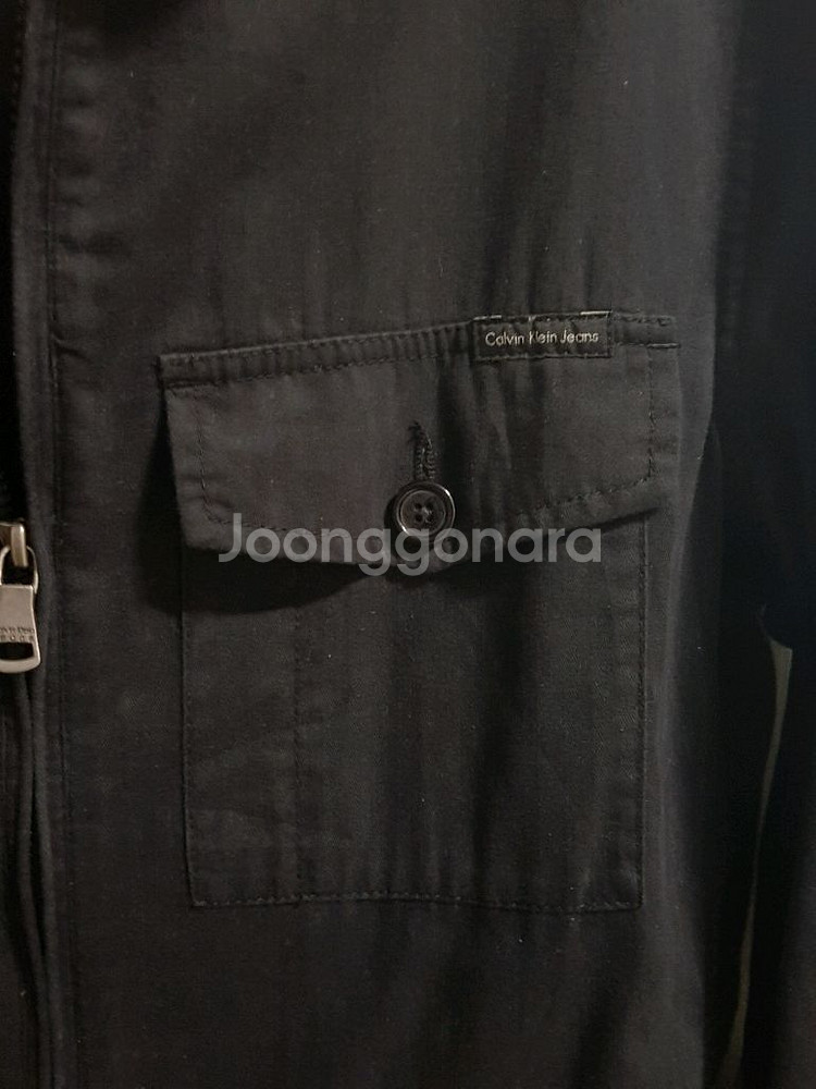 켈빈클라인 투웨이 면 자켓 M 코튼--3