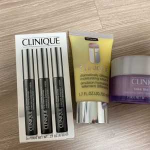 크리니크 마스카라3개셋트 사은품2종증정