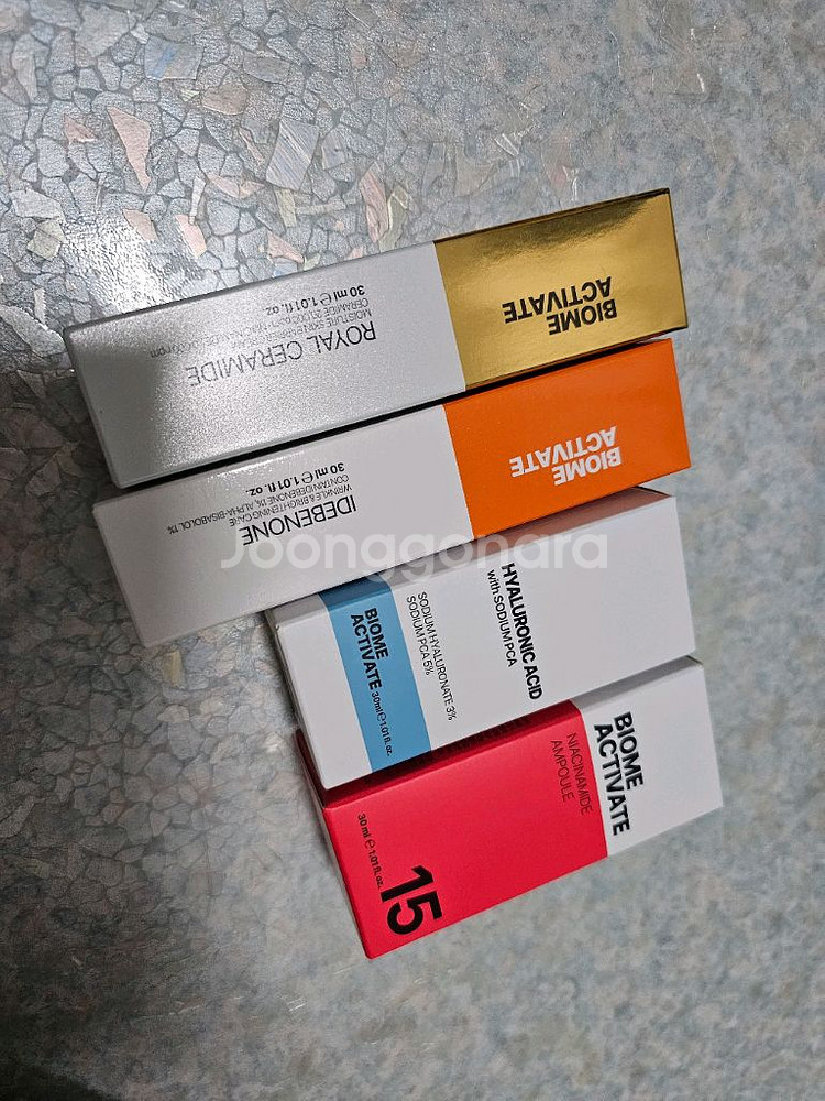 바이옴액티베이트 이데베논,세라마이드크림,히알루론산,나이--0