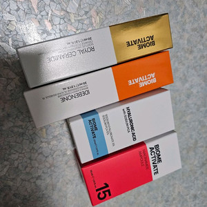 바이옴액티베이트 이데베논,세라마이드크림,히알루론산,나이