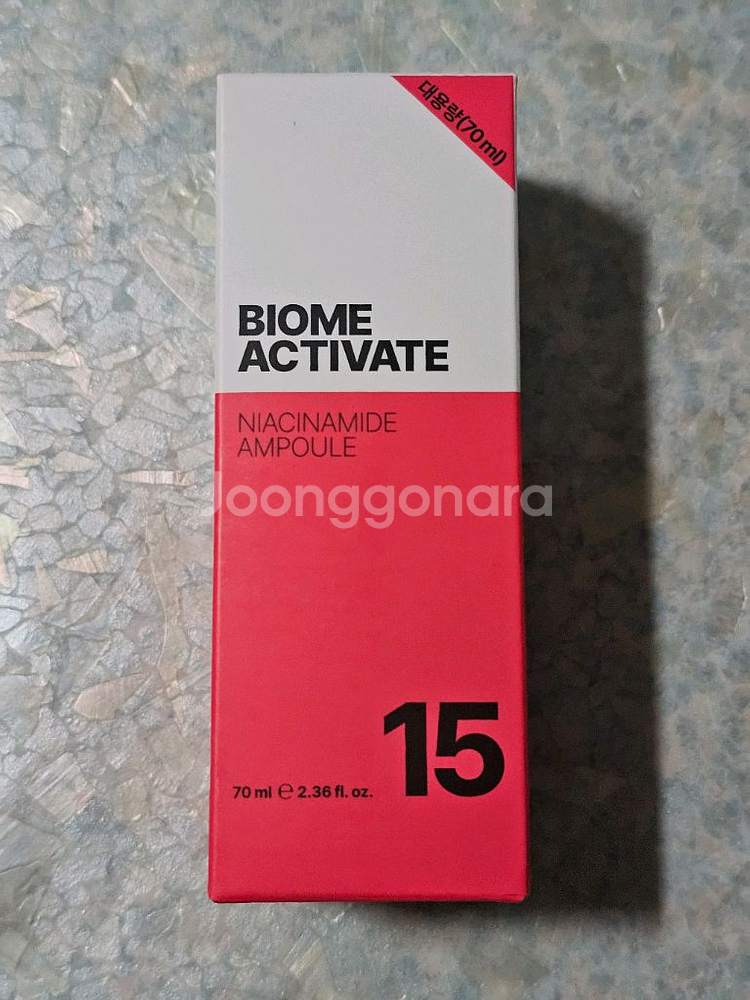 바이옴액티베이트 나이아신아마이드15앰플 70ml 미개봉--0