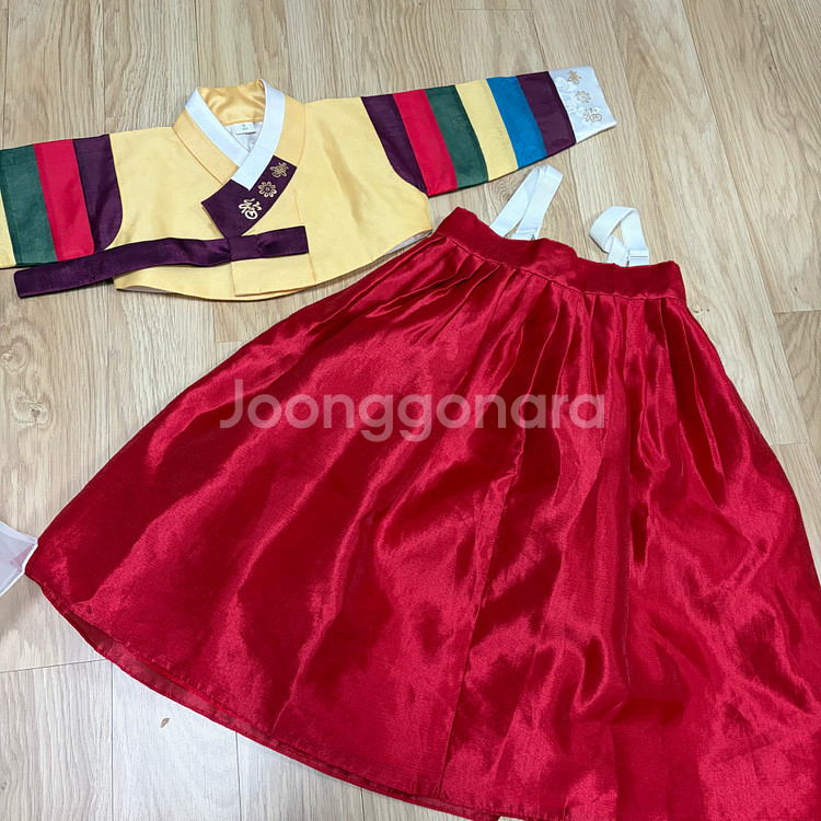 여아 한복 2호 고급한복, 속치마1호 포함--0