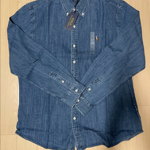 [새제품] 폴로 RalphLauren 데님 청셔츠 XL