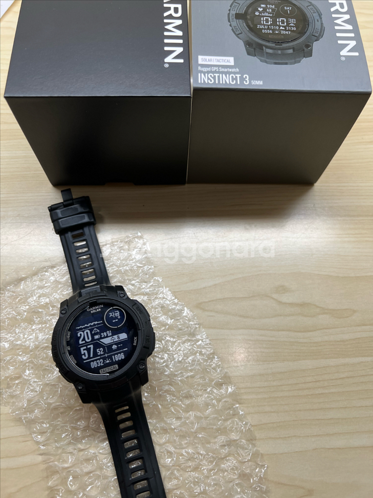 가민 인스팅트3 택티컬 솔라 50mm--0