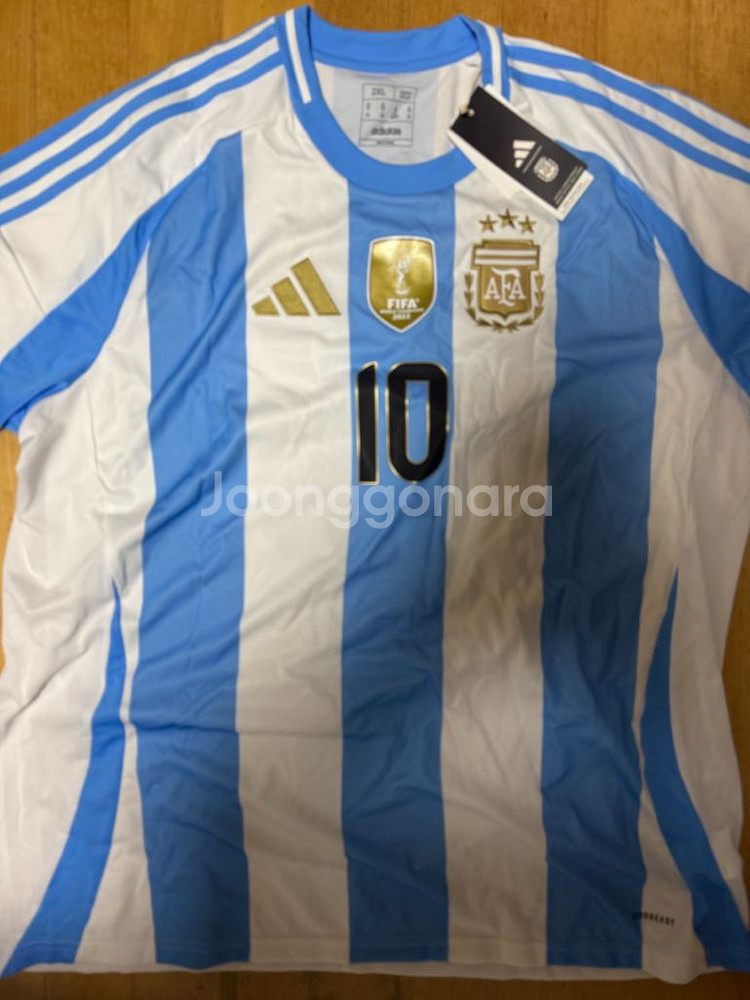 24 아르헨티나 메시 마킹 홈저지 신품 팝니다--2