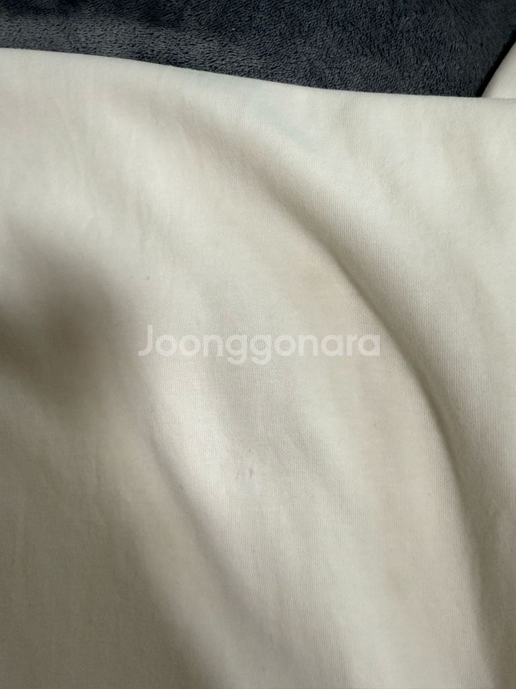 코스 코튼 아이보리 롱 원피스 정품--3