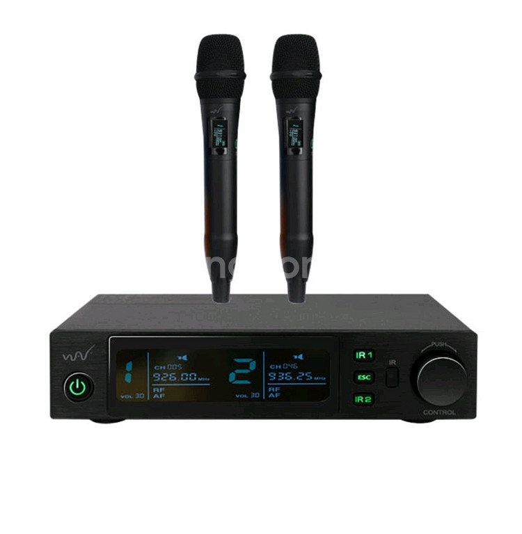 2채널무선마이크(신품)/웨이브즈 Wer-902--0