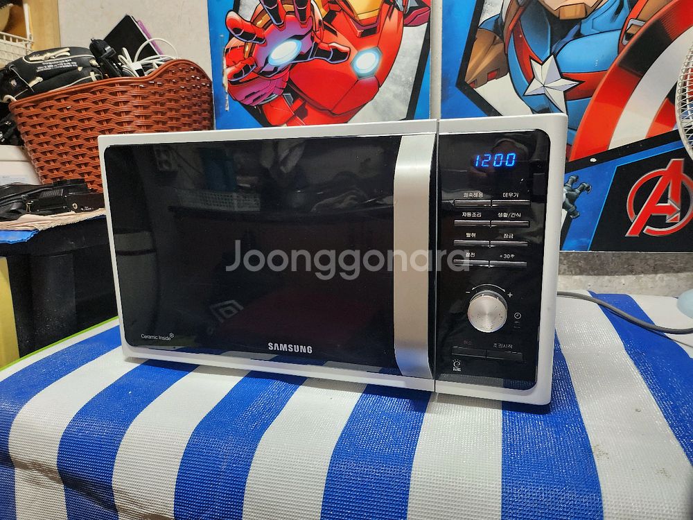 삼성 세라믹 전자레인지--0