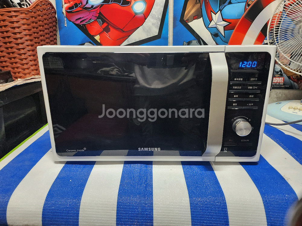 삼성 세라믹 전자레인지--1