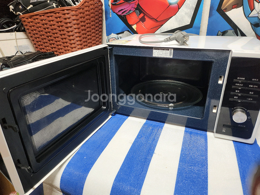삼성 세라믹 전자레인지--3