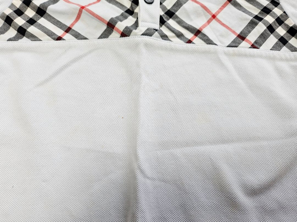 버버리 키즈 체크 폴로 티셔츠 6Y 이미지