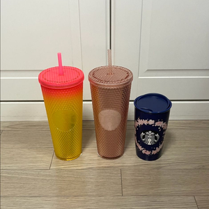 택포/3개가격-스타벅스 스터드 콜드컵, 세라믹 텀블러