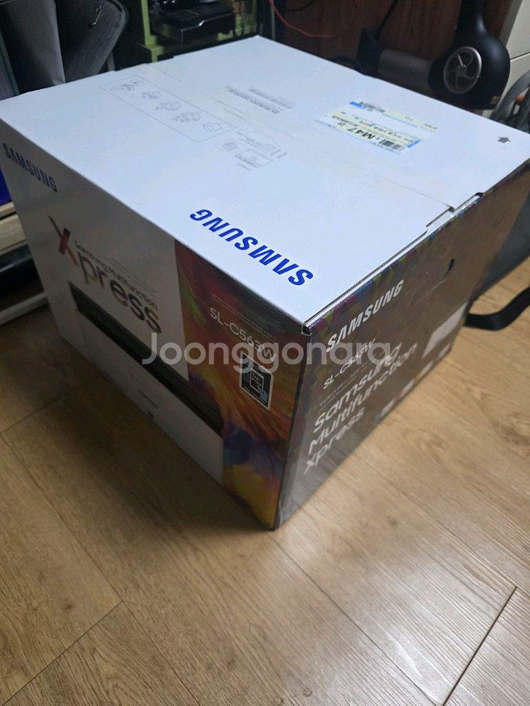 삼성 컬러 레이저 복합기 sl-c563w 미개봉 새상품--0