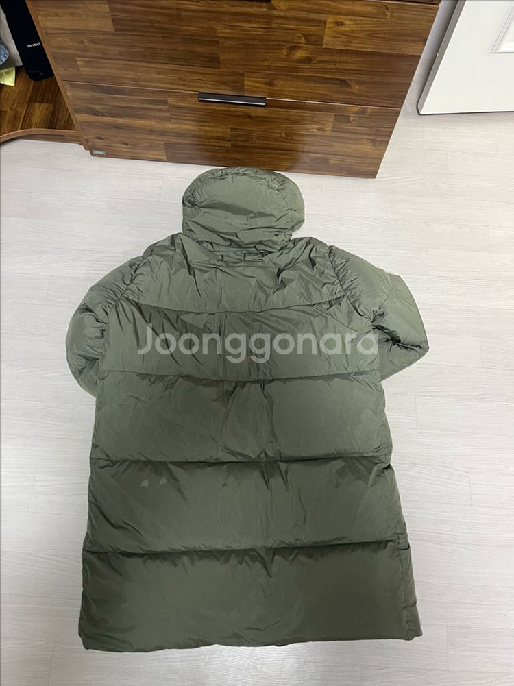 XL)21FW 스톤아일랜드 크링클랩스 롱패딩 카키--3